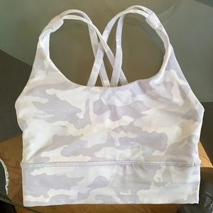 Lulu lemon Energy bra Light Cameo color